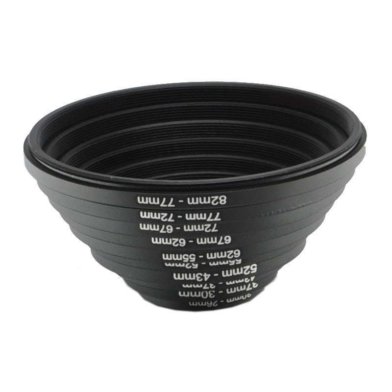 Macro Photography Lighting Kit - 1pcs Metal Step down Rings Lens