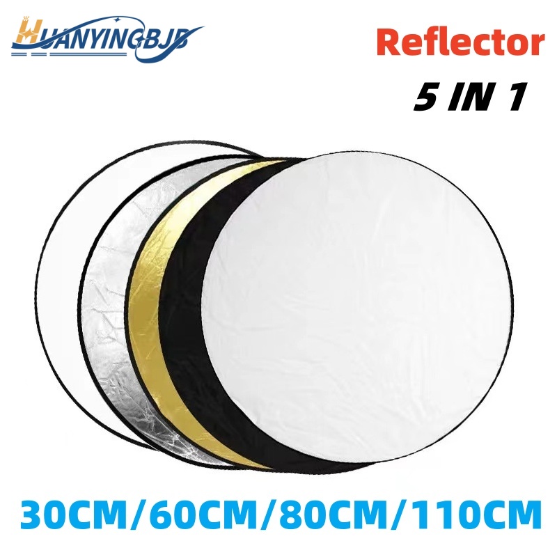 Photography Lighting Diffuser - HUANYINGBJB Portable 5 in 1 Photography