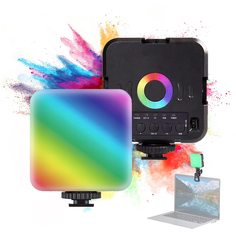 Photography Lighting Continuous - RGB Fill Light Portable LED Photography