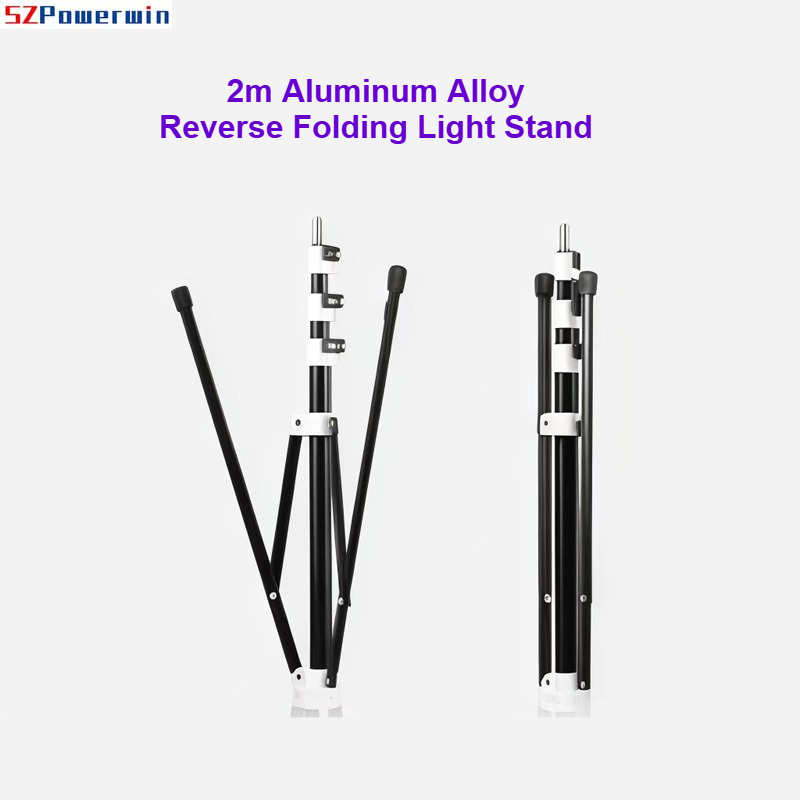 Photography Lighting With Flash - 2m Aluminum Alloy Reverse Folding Light