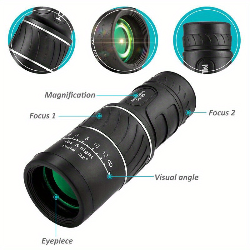 16x52 Outdoor Portable High De - огляд і ціна Photography Lighting Definition