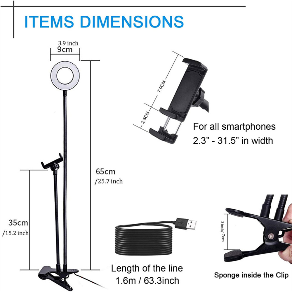 Universal Flexible Mobile Phon - огляд і ціна Photography Lighting Continuous