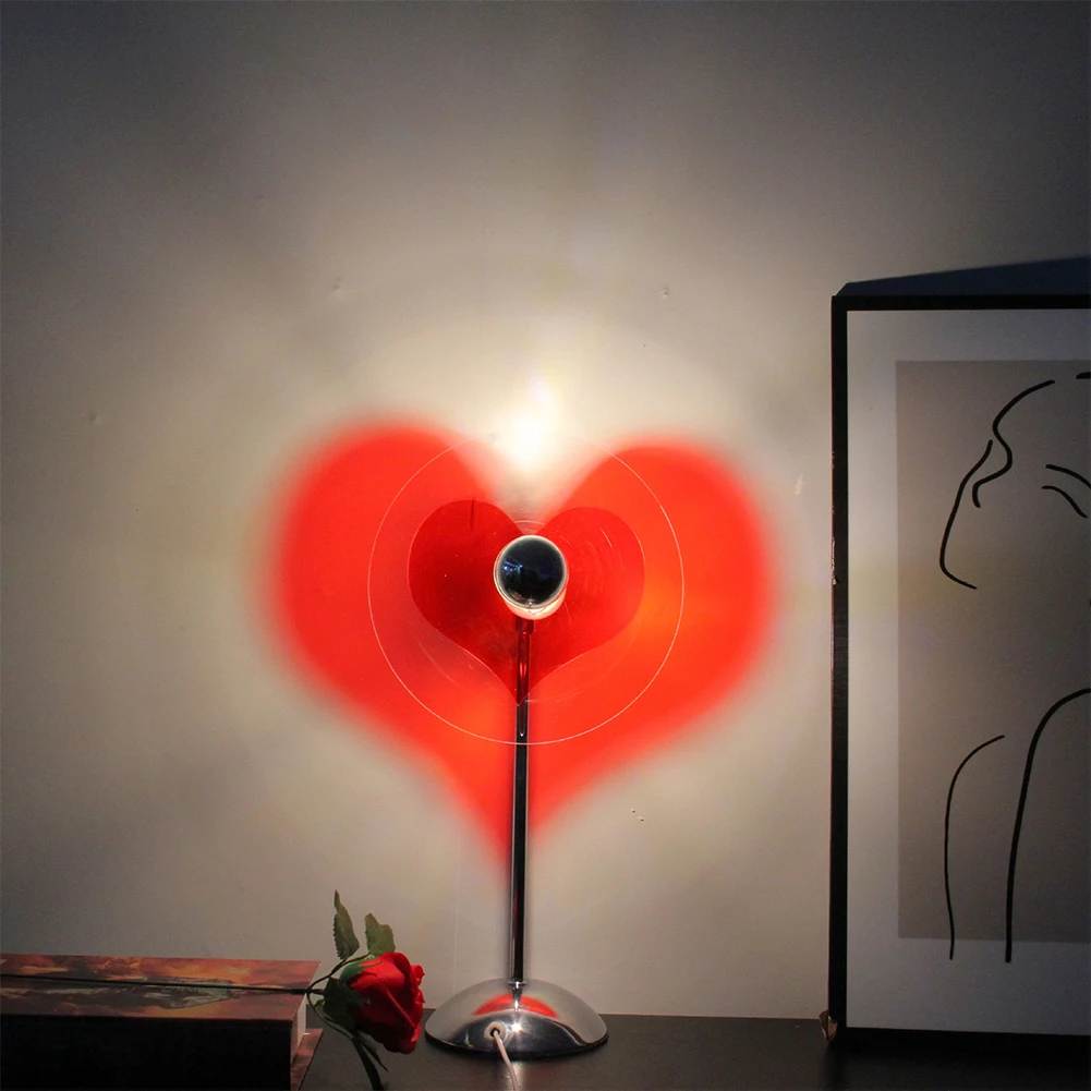 USB Table Lamp Romantic Love P - огляд і ціна Photography Lighting No Shadows