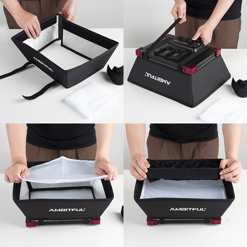 AMBITFUL LEDP60C Dedicated Sof - огляд і ціна Photography Lighting Grid