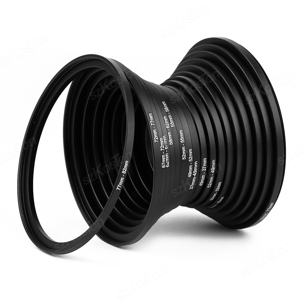 18pcs Camera Lens Filter Step  - огляд і ціна Macro Photography Lighting Kit