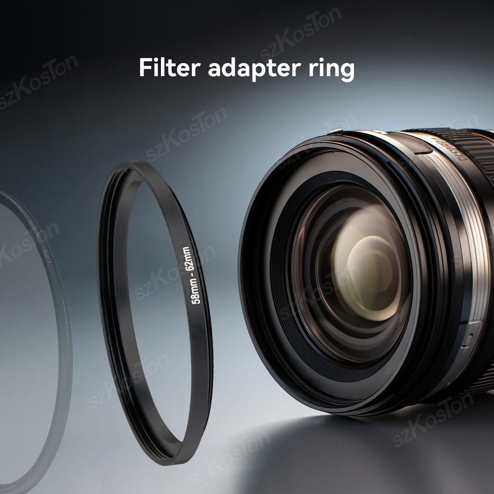 18pcs Camera Lens Filter Step  - огляд і ціна Macro Photography Lighting Kit