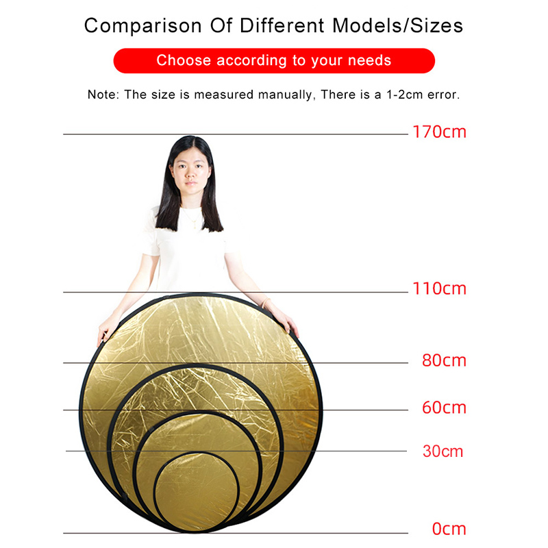 2in1 Round Portable Reflector  - огляд і ціна Photography Lighting Diffuser