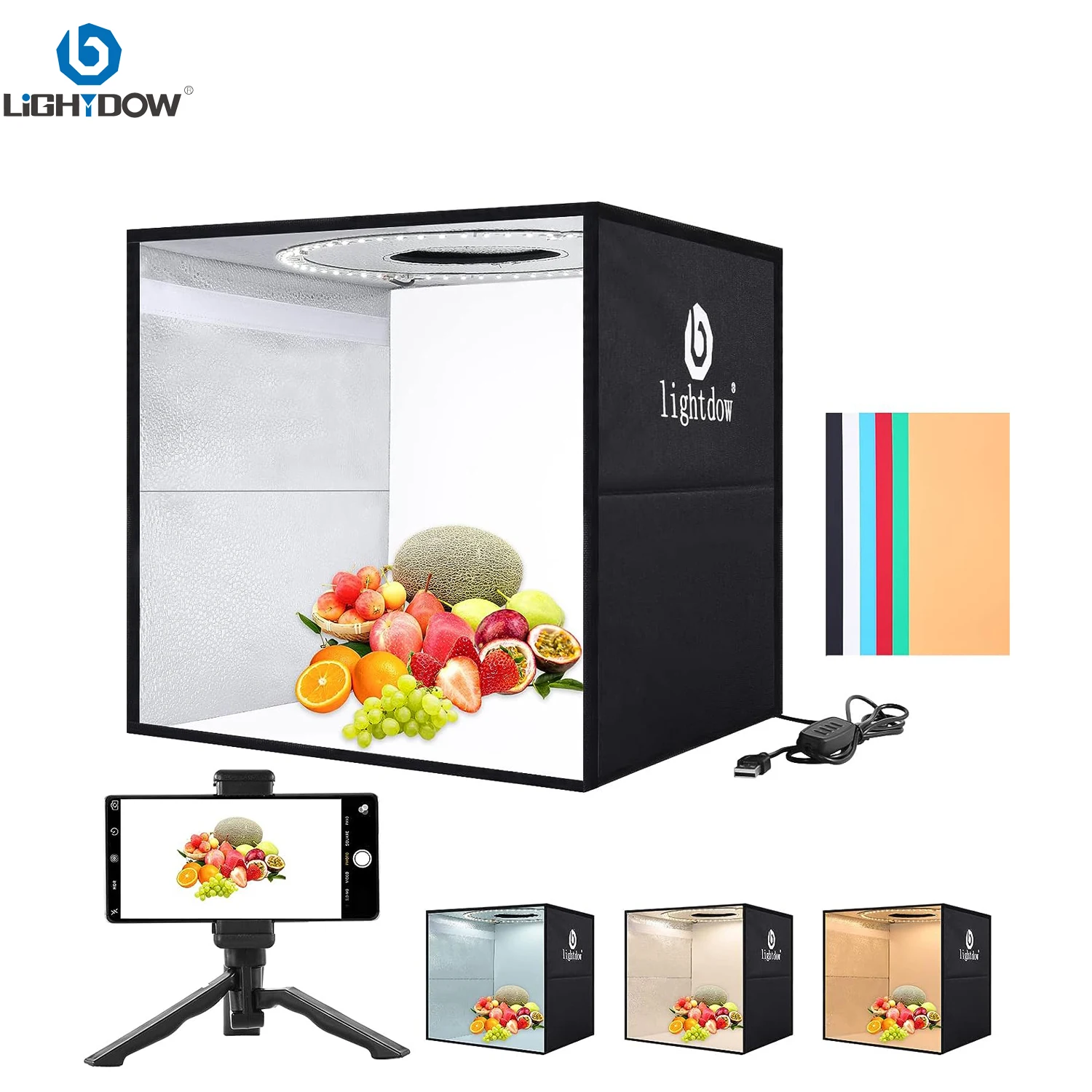 Lightdow Photo Studio Light Bo - огляд і ціна Macro Photography Lighting Kit
