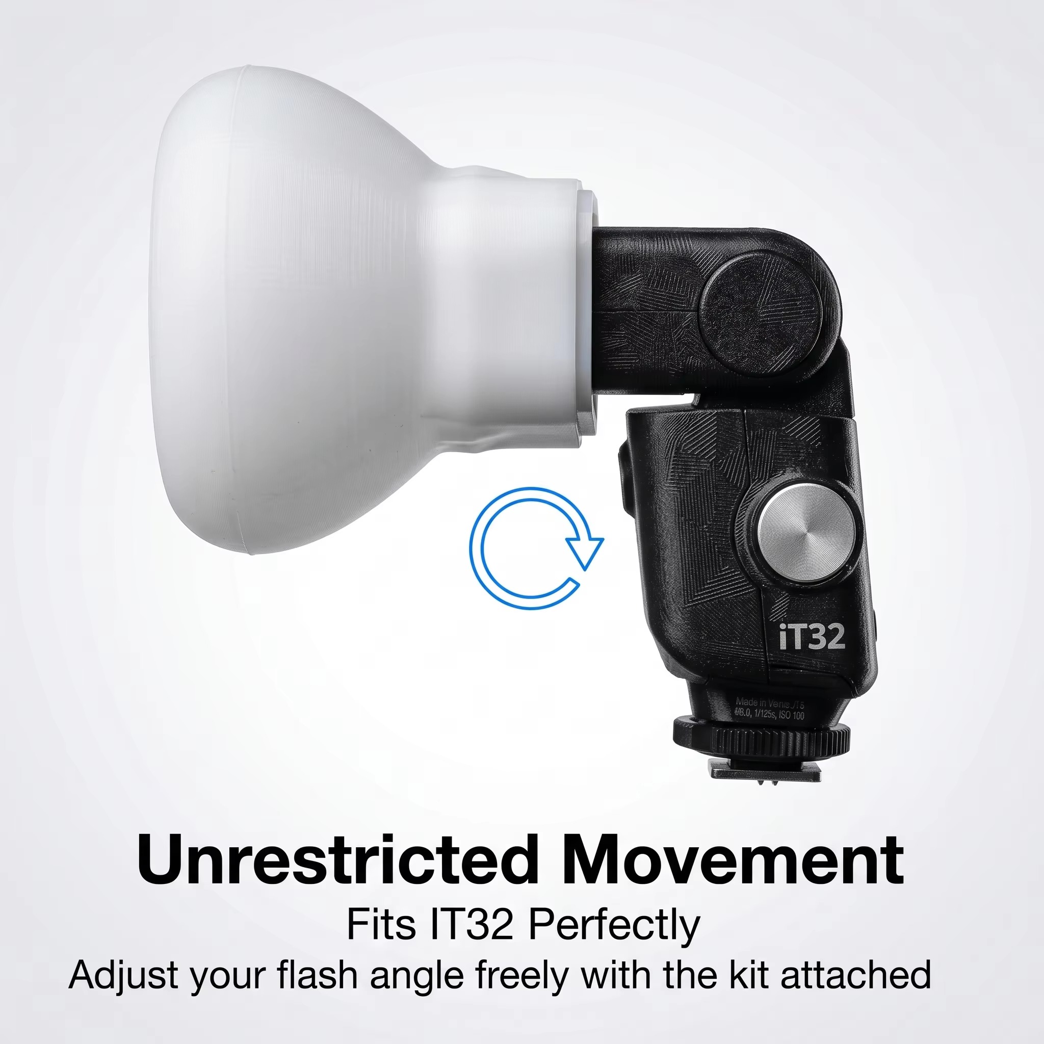 Silicone Flash Diffuser Cover  - огляд і ціна Photography Lighting No Shadows