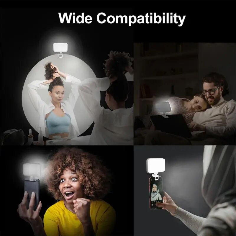Pocket LED Selfie Light For IP - огляд і ціна Photography Lighting With Flash