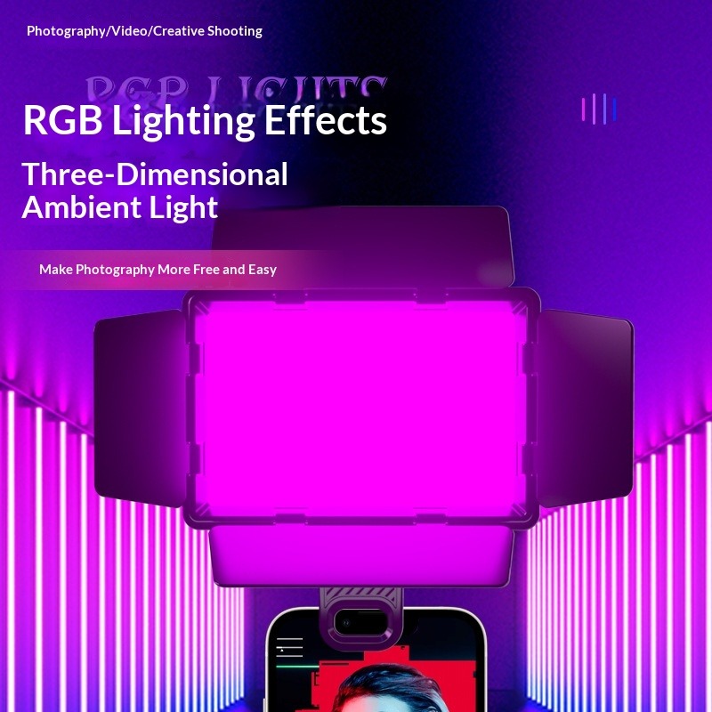 Four-page diffuser RGB fill li - огляд і ціна Photography Lighting Diffuser