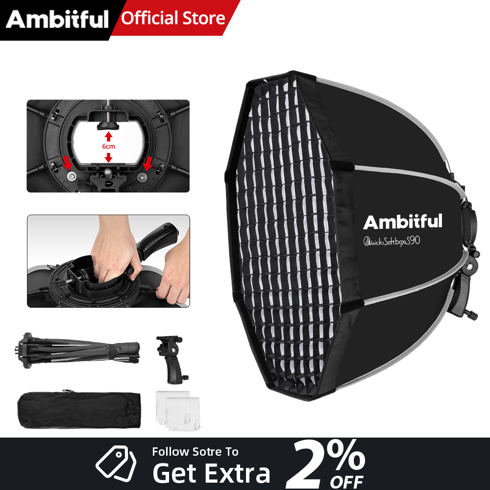 AMBITFUL 90cm Quickly Release  - огляд і ціна Photography Lighting Grid