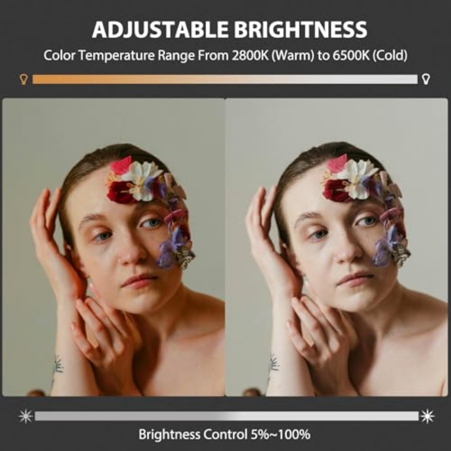 60W COB LED Video Light Handhe - огляд і ціна Photography Lighting Color