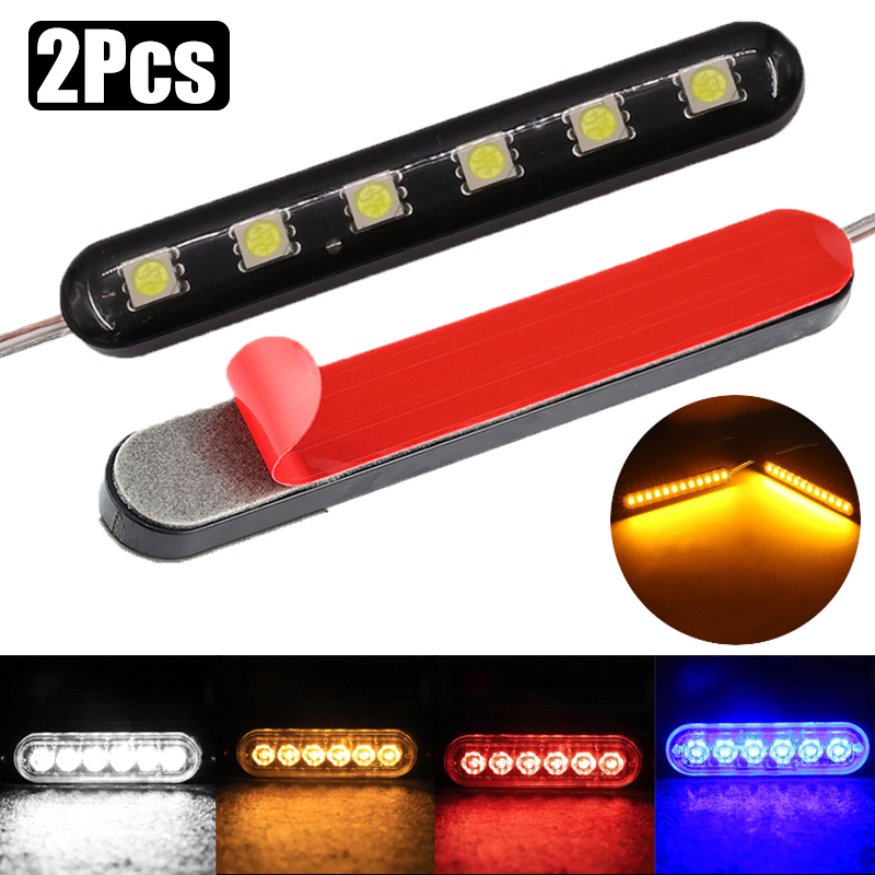 1/2Pcs 6 LED 12V Strobe Light  - огляд і ціна Photography Lighting Grid