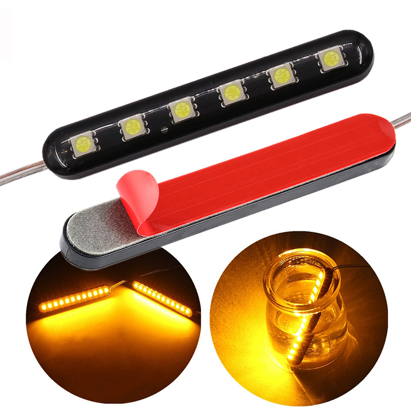 1/2Pcs 6 LED 12V Strobe Light  - огляд і ціна Photography Lighting Grid