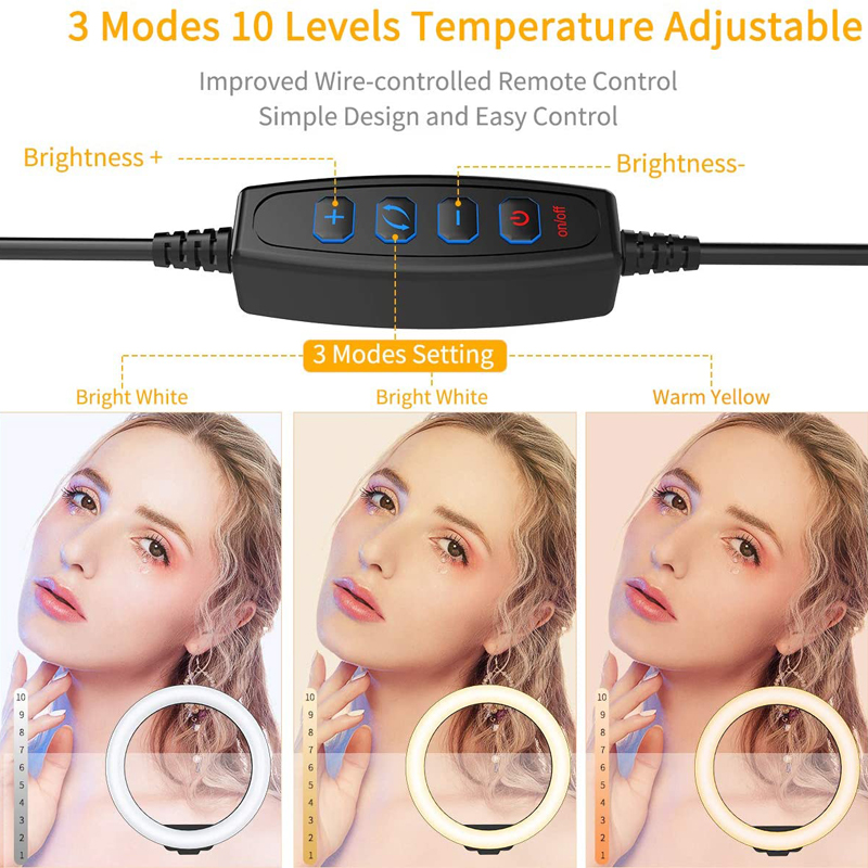 Video Light 16/26/33cm Selfie  - огляд і ціна Photography Lighting Continuous