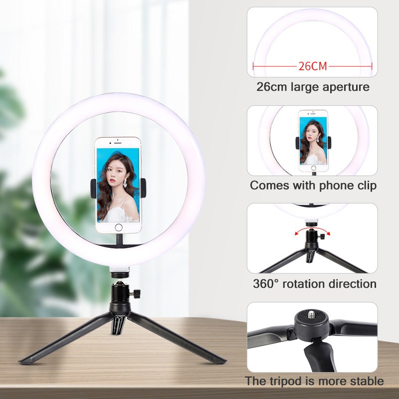 26cm 10 inch Led Ring Selfie L - огляд і ціна Photography Lighting Continuous