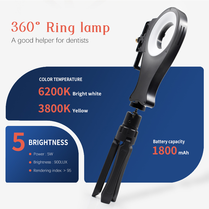 JUMTOP Dental Photography Ring - огляд і ціна Photography Lighting Color