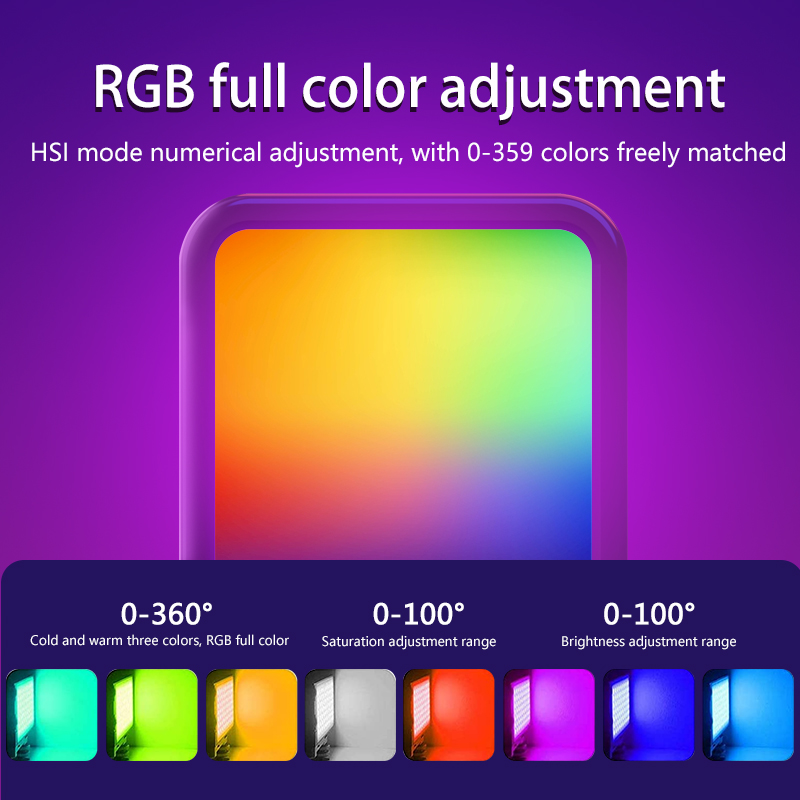 RGB Fill Light Portable LED Ph - огляд і ціна Photography Lighting Continuous