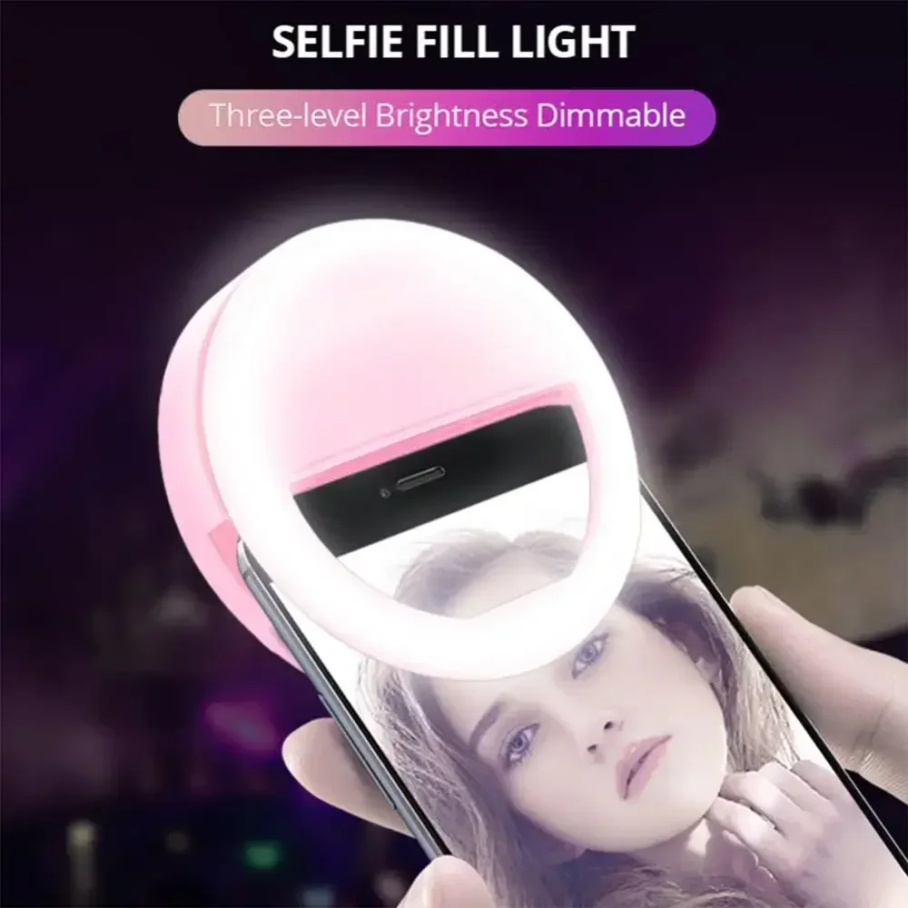 LED Selfie Ring Light Mobile P - огляд і ціна Photography Lighting Continuous