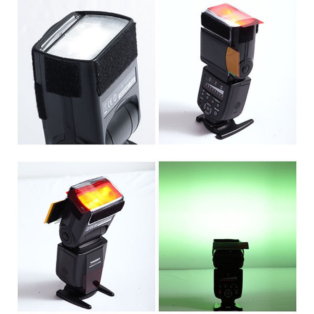12 Colors Camera Flash Gels Li - огляд і ціна Macro Photography Lighting Kit