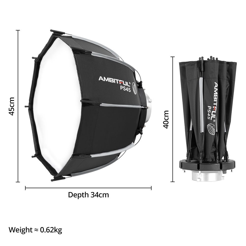 Ambitful PS45 45cm mini Quickl - огляд і ціна Photography Lighting Grid