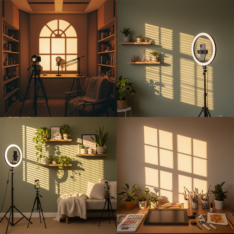 Window Gobo Projector Light 12 - огляд і ціна Photography Lighting No Shadows