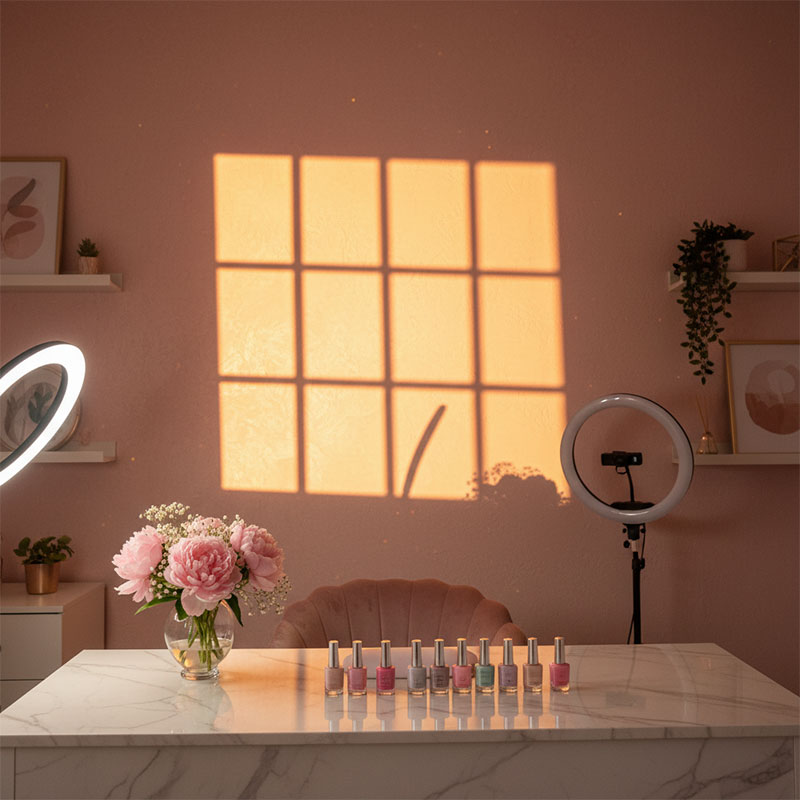 Window Gobo Projector Light 12 - огляд і ціна Photography Lighting No Shadows