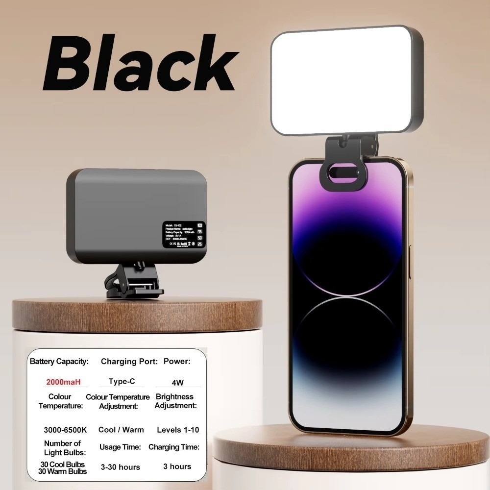 800/1000mAh LED Selfie Light 3 - огляд і ціна Photography Lighting With Flash