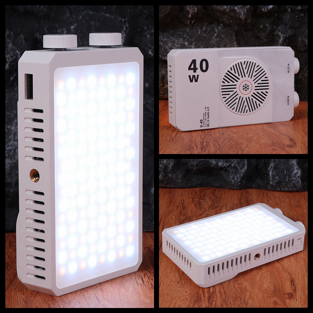 40W RGB LED Camera Light 2800- - огляд і ціна Photography Lighting Color