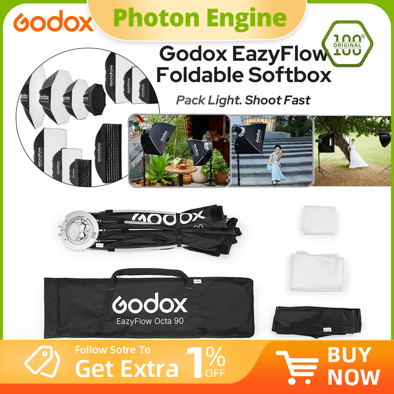Godox EazyFlow series Foldable - огляд і ціна Photography Lighting Diffuser