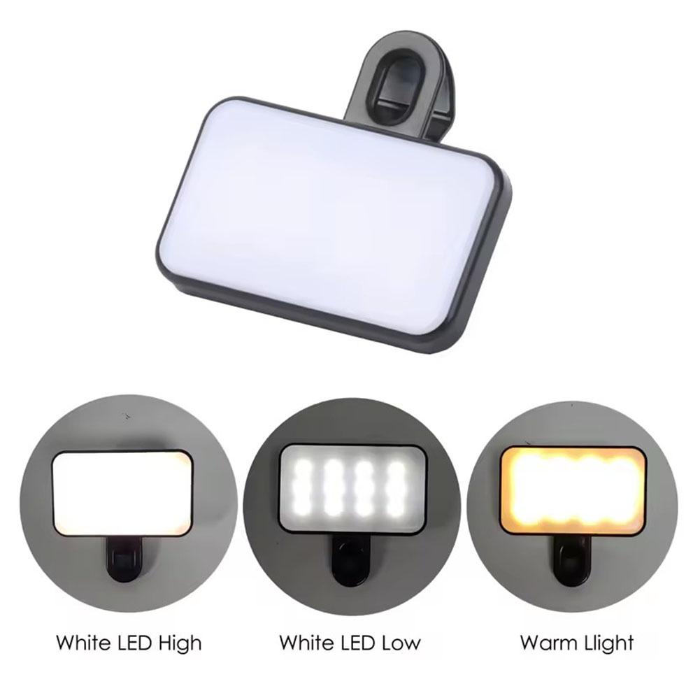 Mini LED Selfie Light 3 Color  - огляд і ціна Photography Lighting Accessories