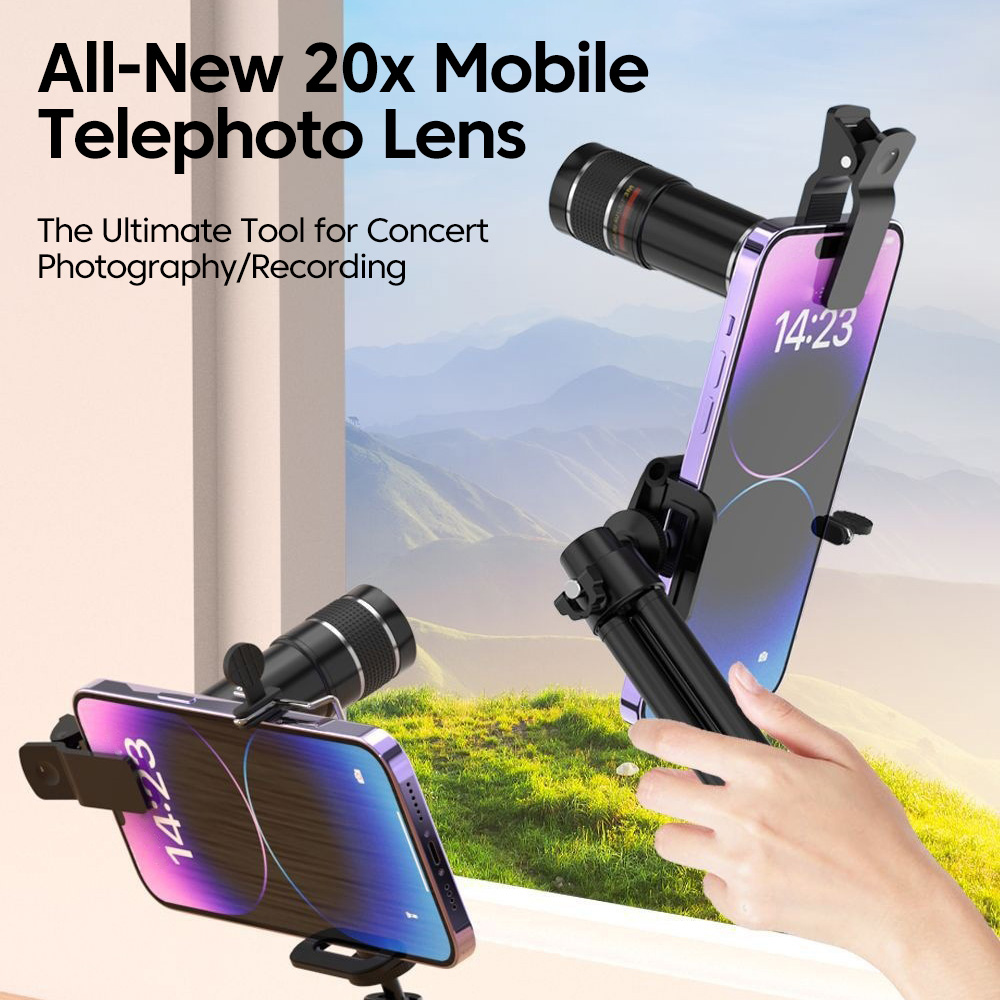 Universal 20x Telephoto Phone  - огляд і ціна Photography Lighting Definition